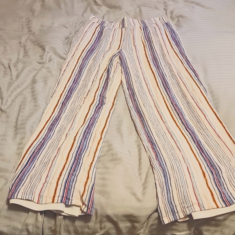 Apt. 9 Womans medium Flowy Striped Pants